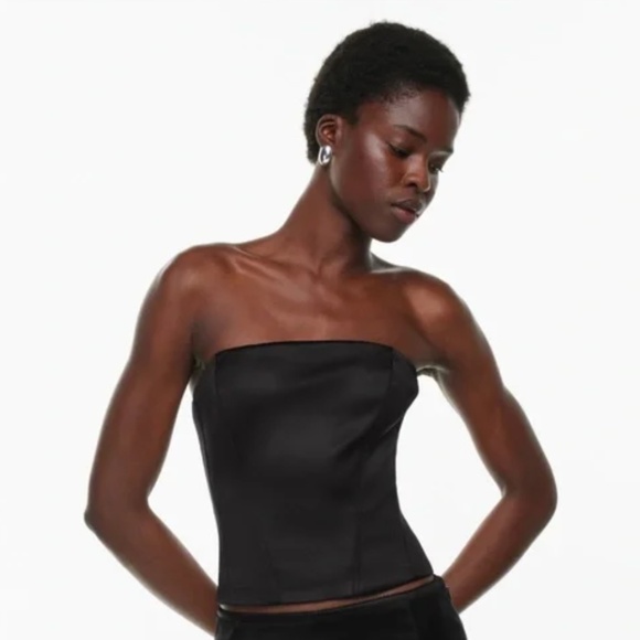 Aritzia Satin Tube Top - Picture 1 of 3